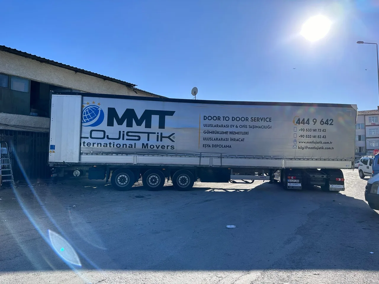 MMT Lojistik Uluslararası zati eşya